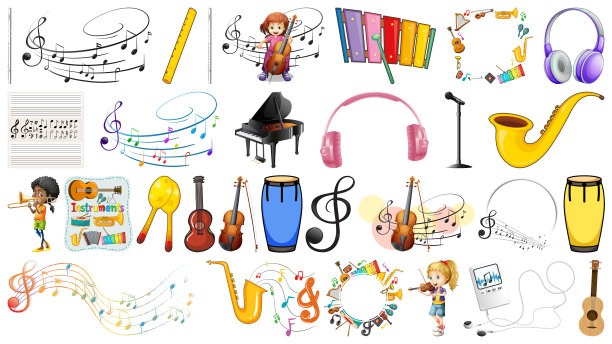 音乐对象集图片下载
