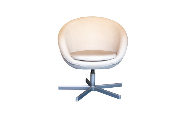 复古的椅子，孤立的白色背景与剪切路径。图片下载