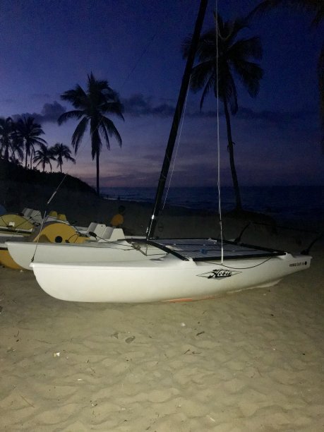 海滩夜视图片下载