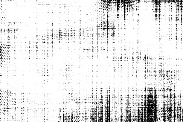 黑白垃圾城市纹理向量与复制空间。抽象的插图表面灰尘和粗糙的墙壁背景与空模板。遇险或污垢和伤害效果概念-向量图片下载