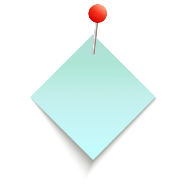 文具针与蓝色纸图片下载