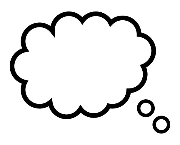 扁平风格的对话气泡矢量插画图片下载