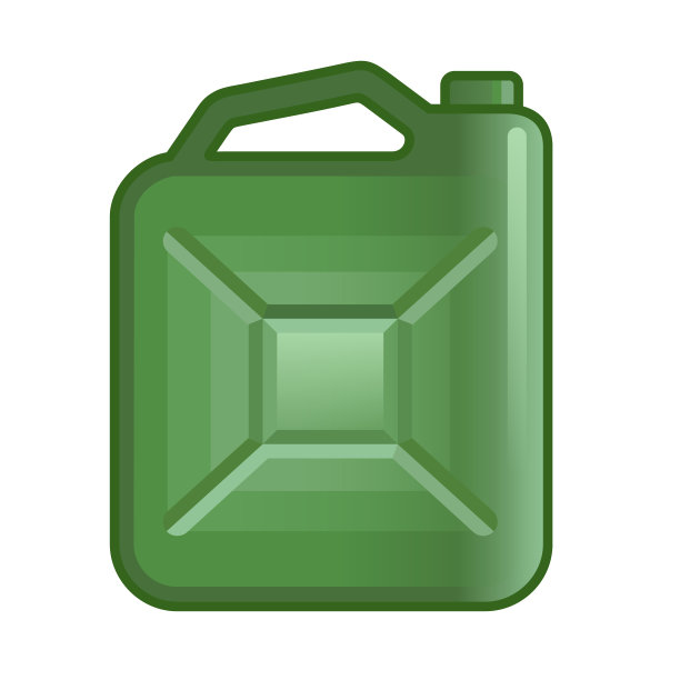 燃料油罐图标。汽油罐。车油矢量标志图片下载