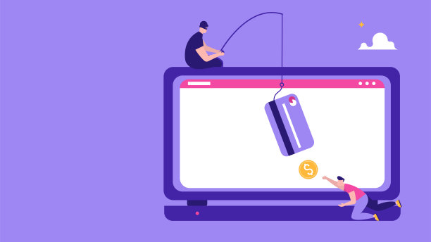 黑客攻击和网络钓鱼攻击的概念图片下载