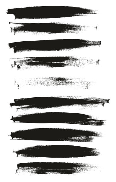 书法油漆细笔刷背景高细节抽象矢量背景集158图片下载