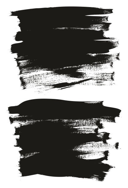 书法油漆薄笔刷背景高细节抽象矢量背景集15图片下载
