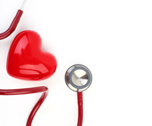 带有心形图案的听诊器图片下载