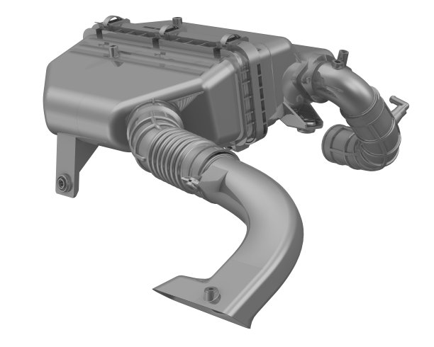 汽车发动机的空气滤清器图片下载