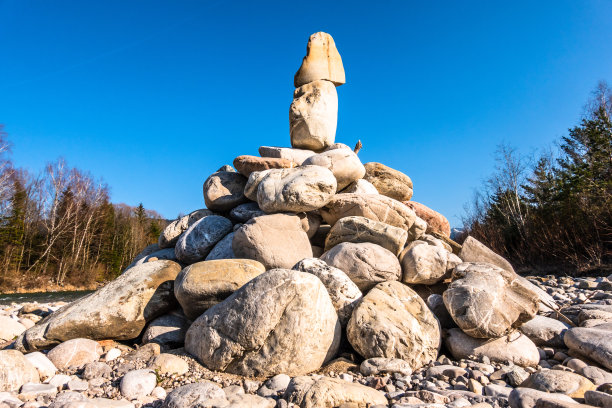 堆栈的岩石图片下载