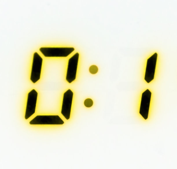 数字记分牌数字是霓虹数字。霓虹灯图片下载