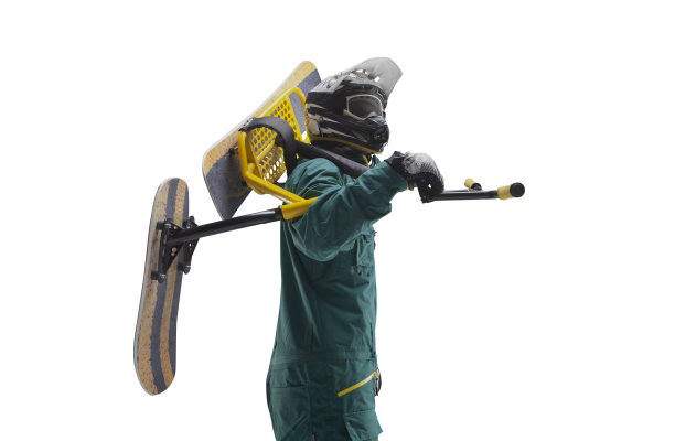 雪滑板孤立在白色。图片下载