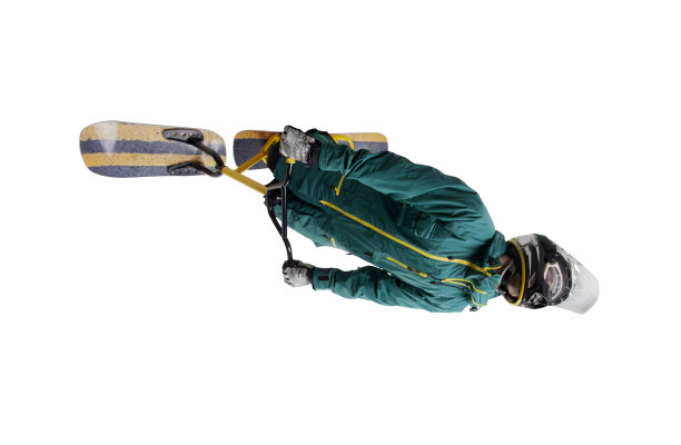 雪滑板孤立在白色。图片下载