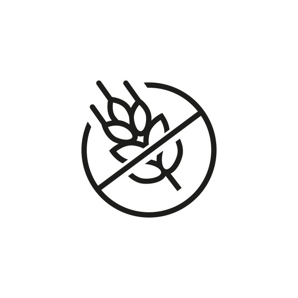 无麸质线条图标图片下载