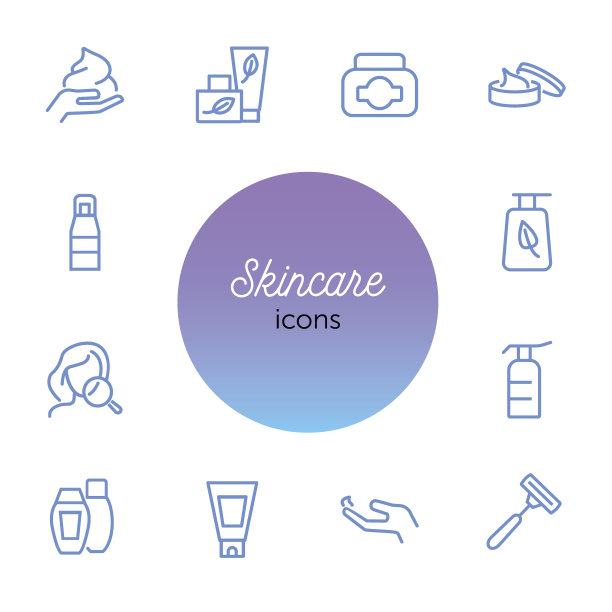 护肤品图标图片下载