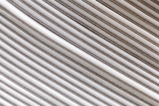 堆垛的纤维素保温棉板图片下载