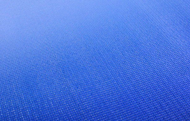 蓝色的瑜伽垫图片下载