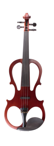 电小提琴孤立图片下载