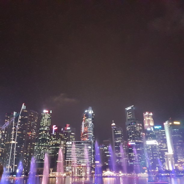 新加坡的天际线图片下载