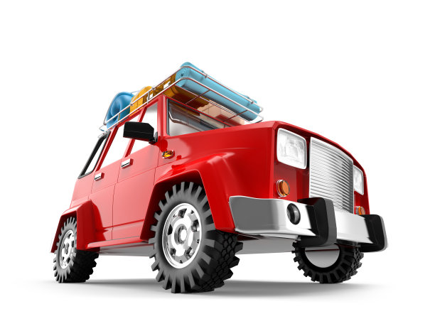 SUV冒险漫画图片下载