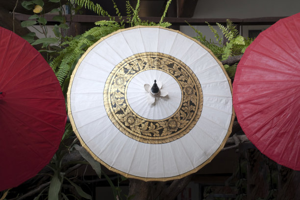 手工纸伞或阳伞图片下载