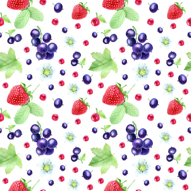 甜蜜夏日浆果图片下载