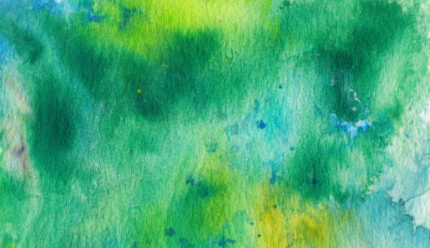 手绘背景与绿色的阴影图片下载