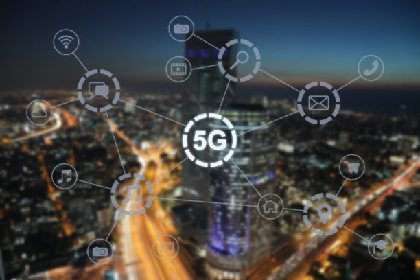 5G移动电话网络安全连接互联网通信素材图片