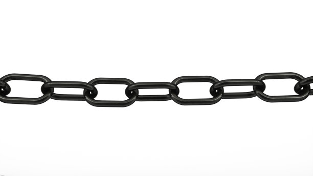 是一条强大的黑色链条的一部分图片下载