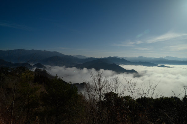 云海或者高知湖的Unkai图片下载