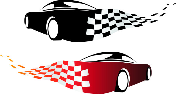 赛车在赛道的弯道上漂移图片下载