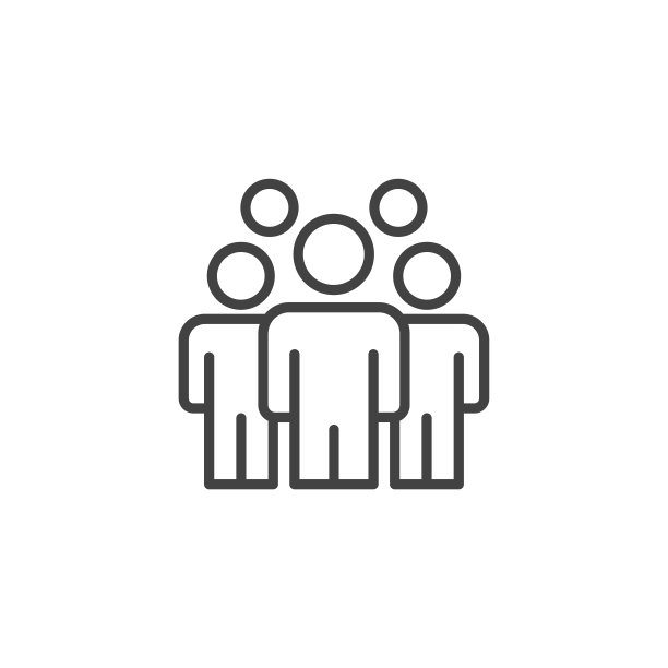 人群线性图标图片下载