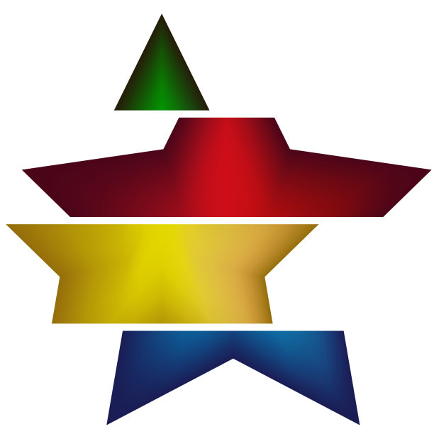 白色背景上的馅饼星图片下载