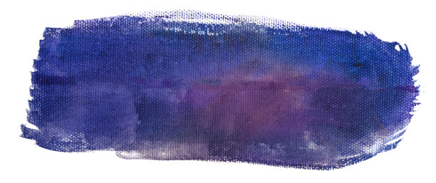 蓝色的水彩颜料在画布上有纹理图片下载