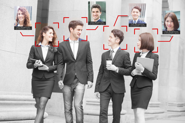 人脸识别系统概念图片下载