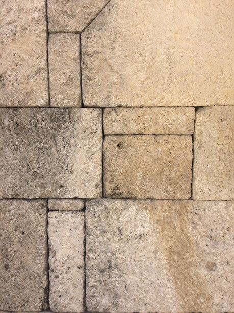 石灰石墙体纹理背景图片下载