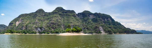 洪水景观在普拉多大坝E图片下载