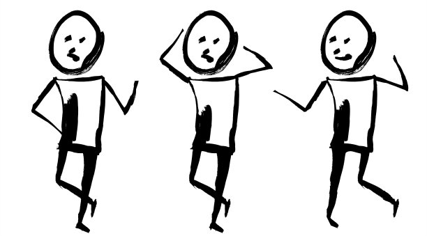 绘有图案的流苏男。情感。图片下载