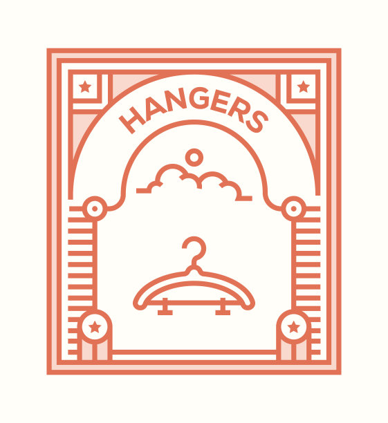 衣架图标的概念图片下载