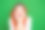 近距离的照片美丽的惊人的她她的狐狸女士手臂手脸颊颧骨不相信幸福快乐足球球迷进球穿休闲牛仔裤牛仔衬衫孤立的绿色明亮的背景图片下载