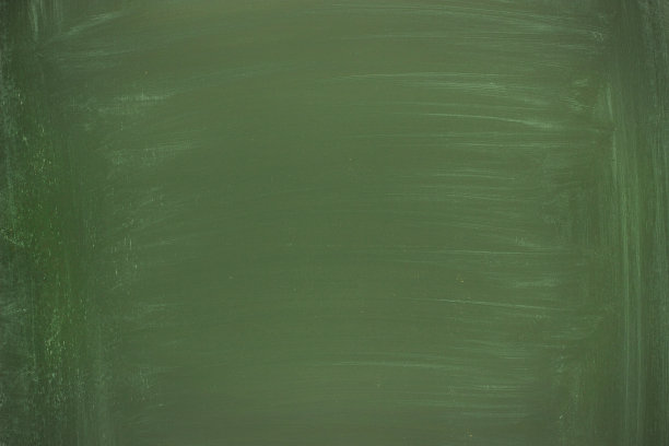 清洁黑板为粉笔，绿色黑板为背景图片下载