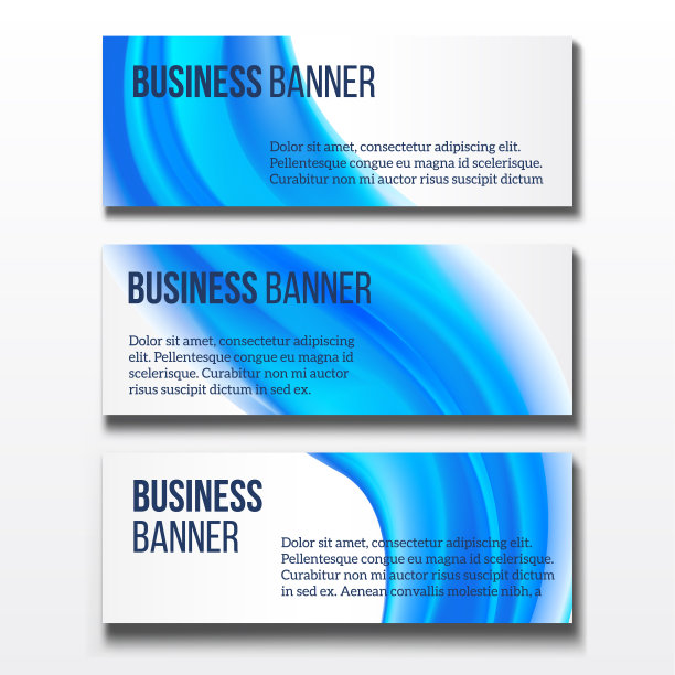 横幅。横向业务横幅模板图片下载