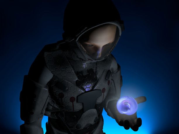 宇航员和外星人图片下载