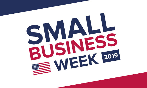 全国小企业周在五月举行。每年在美国庆祝。经营理念。海报、卡片、横幅和背景。矢量图图片下载
