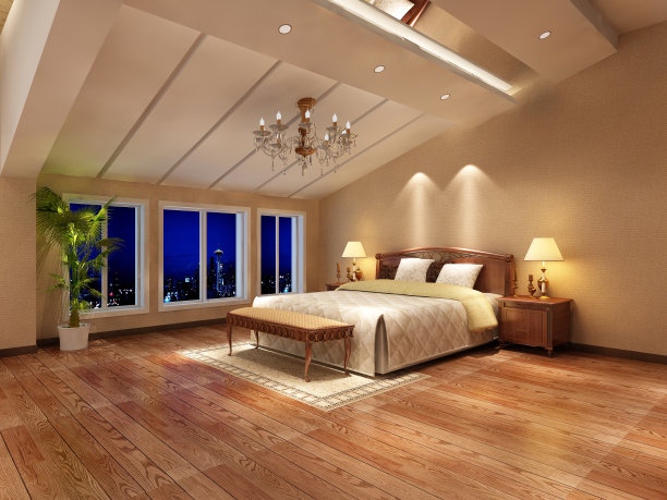 床的房间图片下载