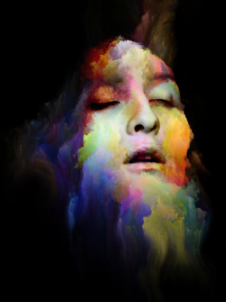 分形画笔的飞溅图片下载