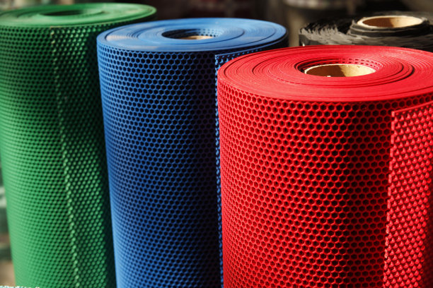 彩色穿孔塑料格栅图片下载