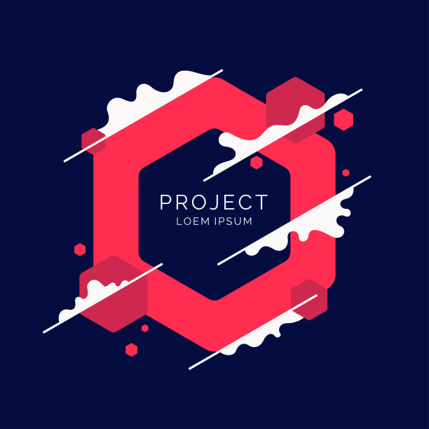 抽象背景与动态飞溅。矢量图图片下载