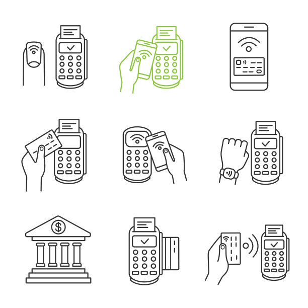 NFC支付图标图片下载