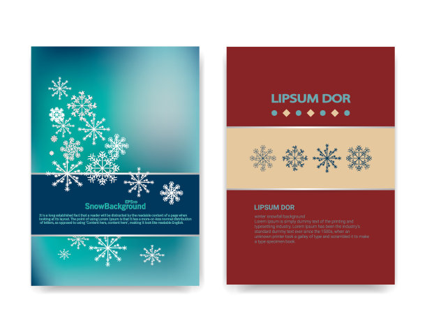 冬季背景设计的白色雪花与复制空间图片下载