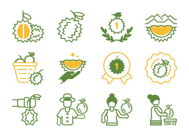 优质的durain图标设计图片下载